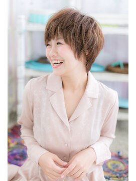 ミック 日暮里店(miq) アシンメトリー大人フェミニン小顔くせ毛マッシュパーマa1