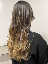 ピッポ(PIPPO) バレイヤージュカラー