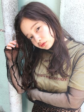 アイティーバイアルバム 八王子店(IT by ALBUM) ゆるウェーブ_グレージュカラーボブウルフココアベージュ_38601