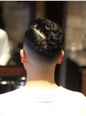 ツーブロックマッシュ/波巻き/ハイライト/束感<理容室><立川>