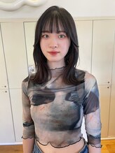 【韓国ヘア、ブリーチなし透明感カラー、ブリーチカラー得意です！】荒川実菜美