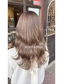 リーヘア(Ly hair) ブリーチ1回で作るmilk tea beigeもお任せください(^^)