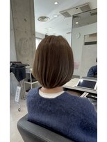 モードケイズブラン(MODE K's Blanc)&nbsp;シルキーベージュダブルカラーインナーカラー韓国ヘア韓国ヘア