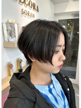 デコラソラン 本川越(DECORA SORAN) ハンサムショート◎センターパート