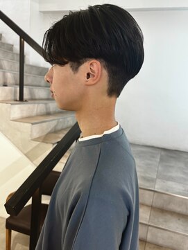 ゼスト パーク(ZEST PARK) センターパート ニュアンスパーマ ツーブロック 吉祥寺 《宮坂》