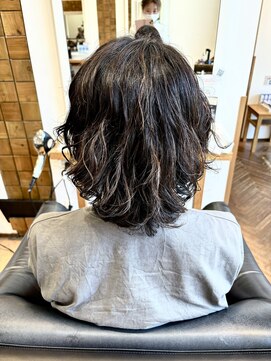 リシェールグリーン 越谷花田店(RICHAIR GREEN) カール/セミディ/シアーカラー/姫カット/北越谷