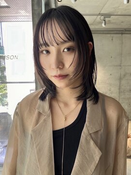 スクリーンギンザメゾン 銀座(SCREEN GINZA MAISON.) 黒髪カタログ/クラゲヘアー/オリーブ/銀座