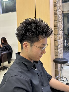 ゼスト 吉祥寺店(ZEST) スパイキーショート/短髪/ピンパーマ/吉祥寺