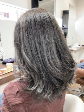 ジールヤマグチ 朝霧駅前店 【白髪ぼかし】レディースカット【白髪ぼかし/白髪染め/マーブ】