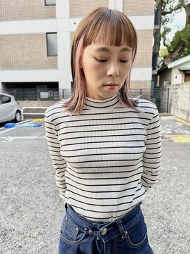 チュダック(ChuDuck) 韓国風《ペールピンク》ハイトーン/ケアブリーチ/ダブルカラー