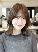 【高木美緒】ゆるっと巻きが可愛いミディアムレイヤー
