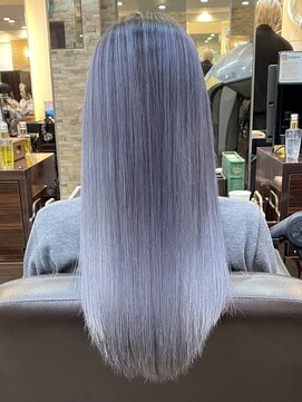 キャラ 池袋本店(CHARA) ハイトーンホワイトベージュ◎【池袋/ブリーチ/グレージュ】