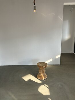 カッコユエ(kacco Yue)の写真/《こだわりの空間》2席だけの小規模サロン。丁寧×細やかなカウンセリングで一人ひとりの理想を汲み取る―