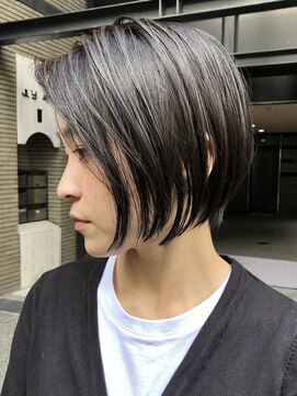 アビー 鎌倉(ABBEY) 【ABBEY鎌倉】前下がり感が可愛い！大人ショートボブ