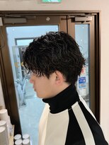 コワファーストナガサキシャンプーボーイ(COIFF1RST NAGASAKI SHAMPOO BOY)&nbsp;グランジパーマ　メンズサロン　ショート　カット　韓国　長崎