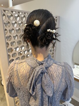 【Mayuno】カチモリヘアセット/結婚式セット