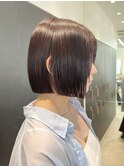 髪質改善レイヤーカット顔周りカット前髪カット韓国ボブ/横浜