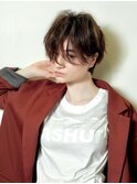 ■耳かけ◎ニュアンスカラーハンサムショートM.SLASH自由が丘1-6