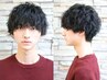 【メンズ】小顔カット+頭皮クレンジング泥パック+ヒト幹細胞培養液ヘッドスパ