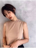大人かわいいショート
