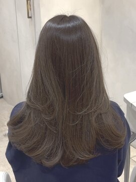 ザックラフィネ(ZACC raffine) オリーブグレージュ/レイヤーカット