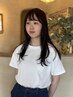 榊原限定クーポカット＋透明感カラー＋トリートメント