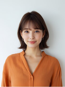 e.m.a プレミアムビューティーサロン 栄駅店(e.m.a PREMIUM BEAUTY SALON) ボブ/イメチェン/外ハネボブ/美髪/ワイドバング/髪型