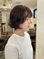 キキ(kiki)&nbsp;【shiori】ラフなボブレイヤーパーマ