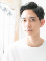 モッズヘア メン 南越谷南口店(mod's hair men)&nbsp;かき上げ七三分け黒髪ベリーショートZ南越谷　刈り上げない