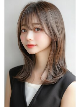 土曜日のクジラ 黒崎店 やわらか透明感ミディ