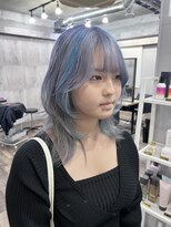 サニーサイド 大名(Sunny side)&nbsp;【ダブルカラー】【デザインカラー】【ケアブリーチ】