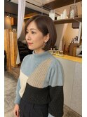 まわりと差がつく大人ショート×アッシュベージュ