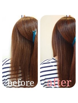 40代のお悩みに応える髪質改善ストレートエステ