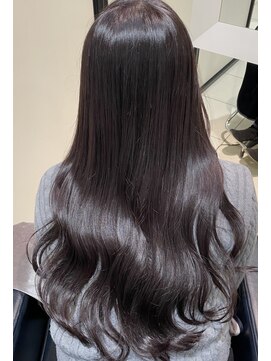 ソレイユ(Soleil) ラベンダーグレージュ/レイヤーカット/アッシュグレー