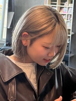 ヨムニノクチ(YOMUニノ口)の写真/こだわりのブリーチワークであなたに合うカラーをご提案◎理想のカラーに仕上げます！ぜひご相談ください◎