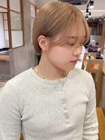 アカラ(acala) ハイベージュショート【20代30代/イルミナカラー/髪質改善】