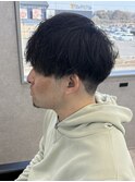 MEN’S HAIR/波巻きツイストスパイラル/リバースセンターパート