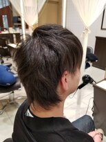ミック ヘアアンドメイクアップ 高田店(miq Hair&Make up)&nbsp;メンズウルフ/ウルフカット/ツーブロック/メンズカット