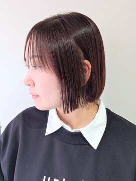 エンクス 天王町店(enx) イメチェン/ピンクベージュ/アンブレラカラー/前髪/天王町HA43
