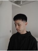ローフェード　クロップスタイル　メンズカット　千代　香椎