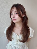 アフロート ディル(AFLOAT D'L) 2way前髪ロングレイヤー20代30代
