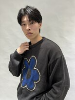 ワンインチ(1 inch)&nbsp;センターパート/コンマバング/フェザーパーマ