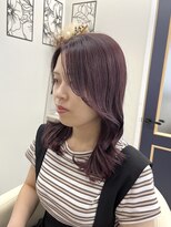 シャルムパリス(charme paris)&nbsp;ラベンダーカラー　レイヤー　髪質改善
