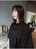 顔周りウルフレイヤー×ミディアムボブ　【鎌田　隆雅】
