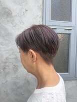 クララデアンシュシュ(Kurara de UN CHOU CHOU)&nbsp;ベリーショート×ラベンダーグレージュ