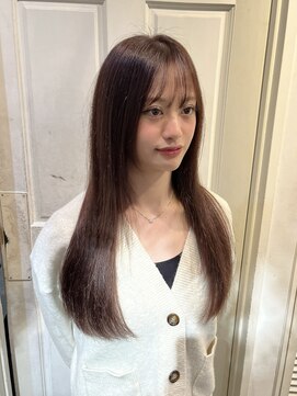 カシェル トウキョウ(Cashel Tokyo) ブリーチなしカラーで秋髪