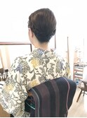 着物ミディアムアップアレンジ【ブライダルヘアメイク　立川】