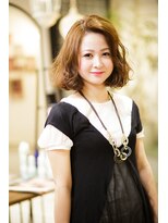 ソーホー ニューヨーク シズオカ(SOHO newyork SHIZUOKA)&nbsp;【大人可愛い】ウェーブボブスタイル