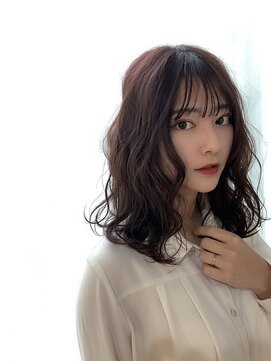 アンスール(Un Seul) トレンドバングとふんわりウェーブ♪