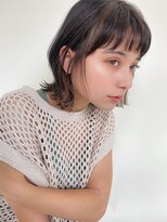 ルービック 京橋(Rubik's)&nbsp;フェザーバング/インナーカラー/大人かわいいウルフ外ハネボブ